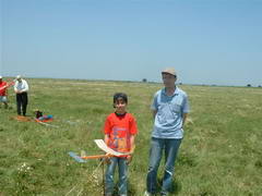 Kaan Bitik with his father Naci Bitik